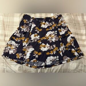 Old Navy Navy Skater Skirt w/ Pockets